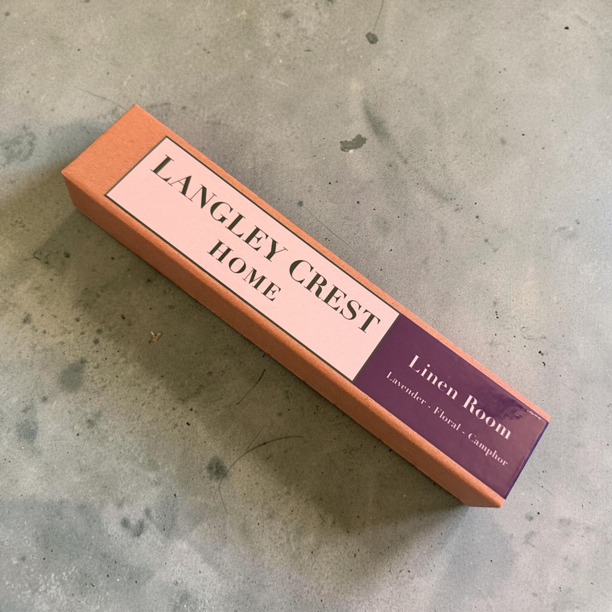 Linen Room lavender incense sticks made from recycled temple flowers